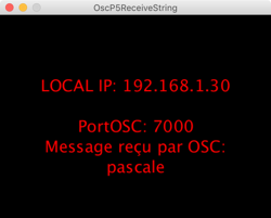 OscP5ReceiveString